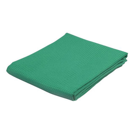 Waffle Fabric Green