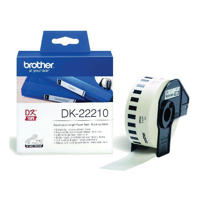 Label BROTHER DK22210 29mmx30,48m