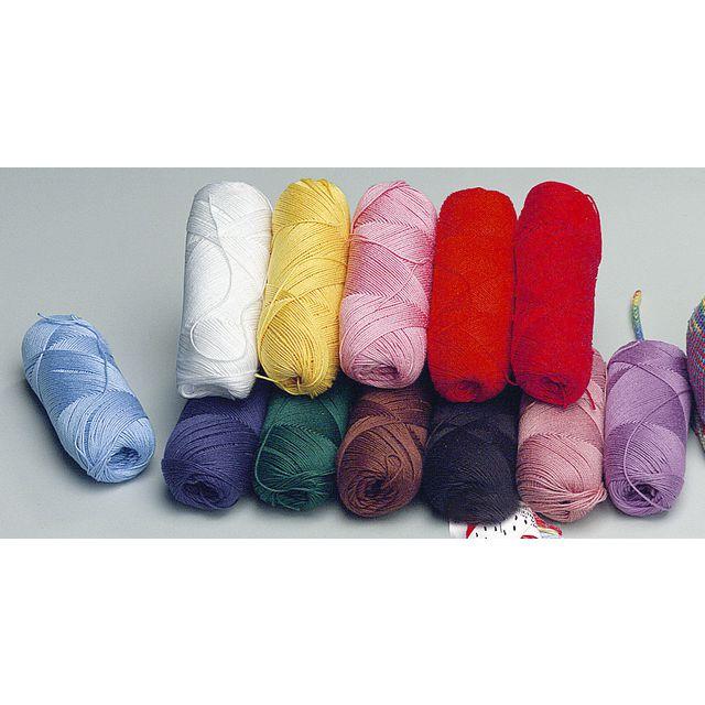 Crochet yarn 10 colours