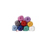 Cotton yarn 9 colours
