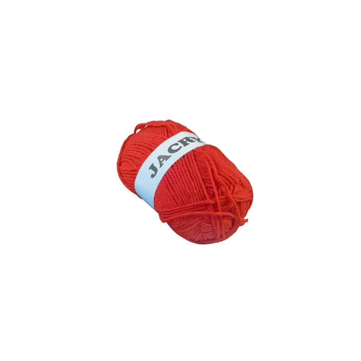 Acrylic yarn 50g red