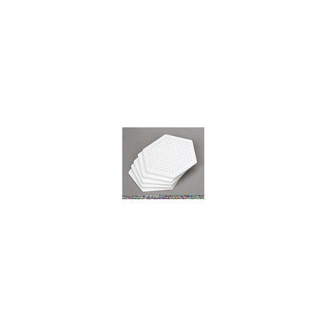 Bead plate hexagon 9cm