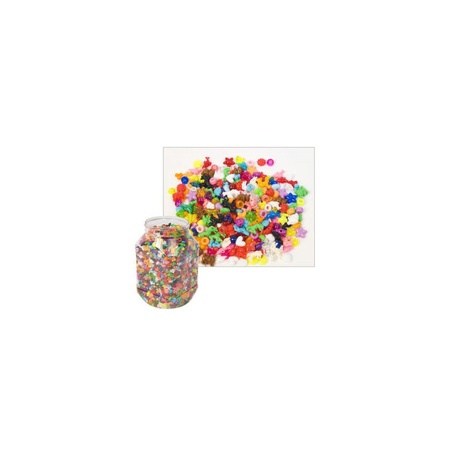 Plastic bead set 3350/pack