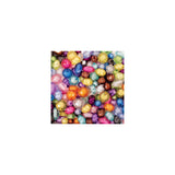 Plastic beads facet 350/pack