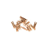 Mini clothespins 100/pack