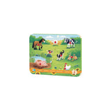 Knob puzzle farm 30x21cm