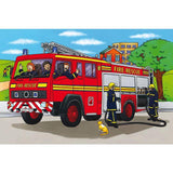 Floor puzzle fire engine 60x40cm