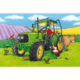 Floor puzzle tractor 60x40cm