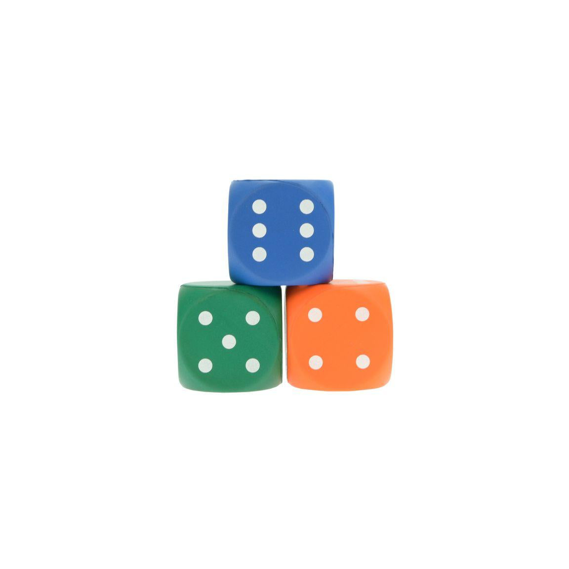 Soft dice 5 cm 12/pack