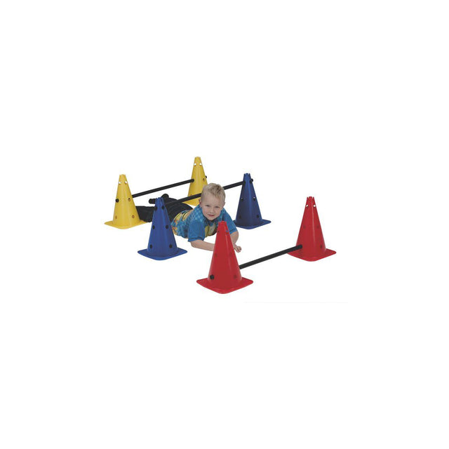 Cones with height sticks 6/pc