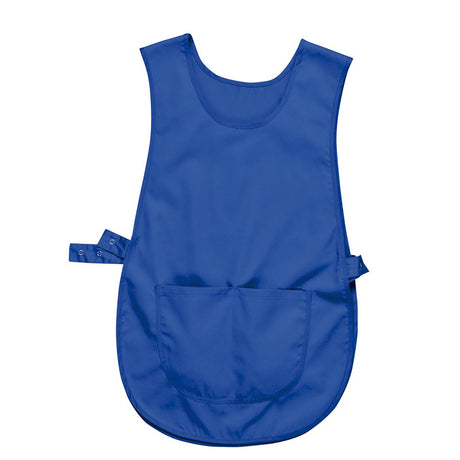 Tabard Apron with Pocket - Royal Blue