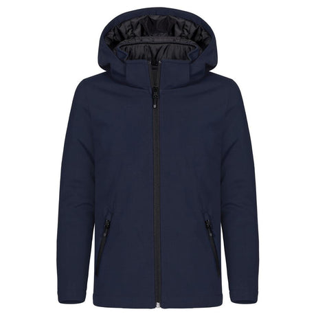 Padded Hoody Softshell Junior - Navy - Image 1