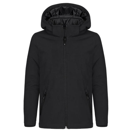 Padded Hoody Softshell Junior - Black - Image 1
