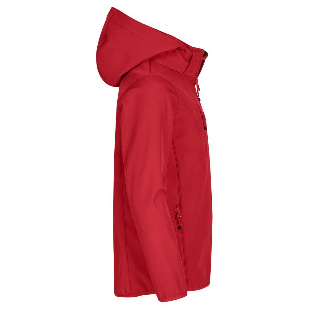 Classic Softshell Jacket Junior - Red - Image 4