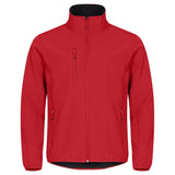 Classic Softshell Jacket - Red - Image 1