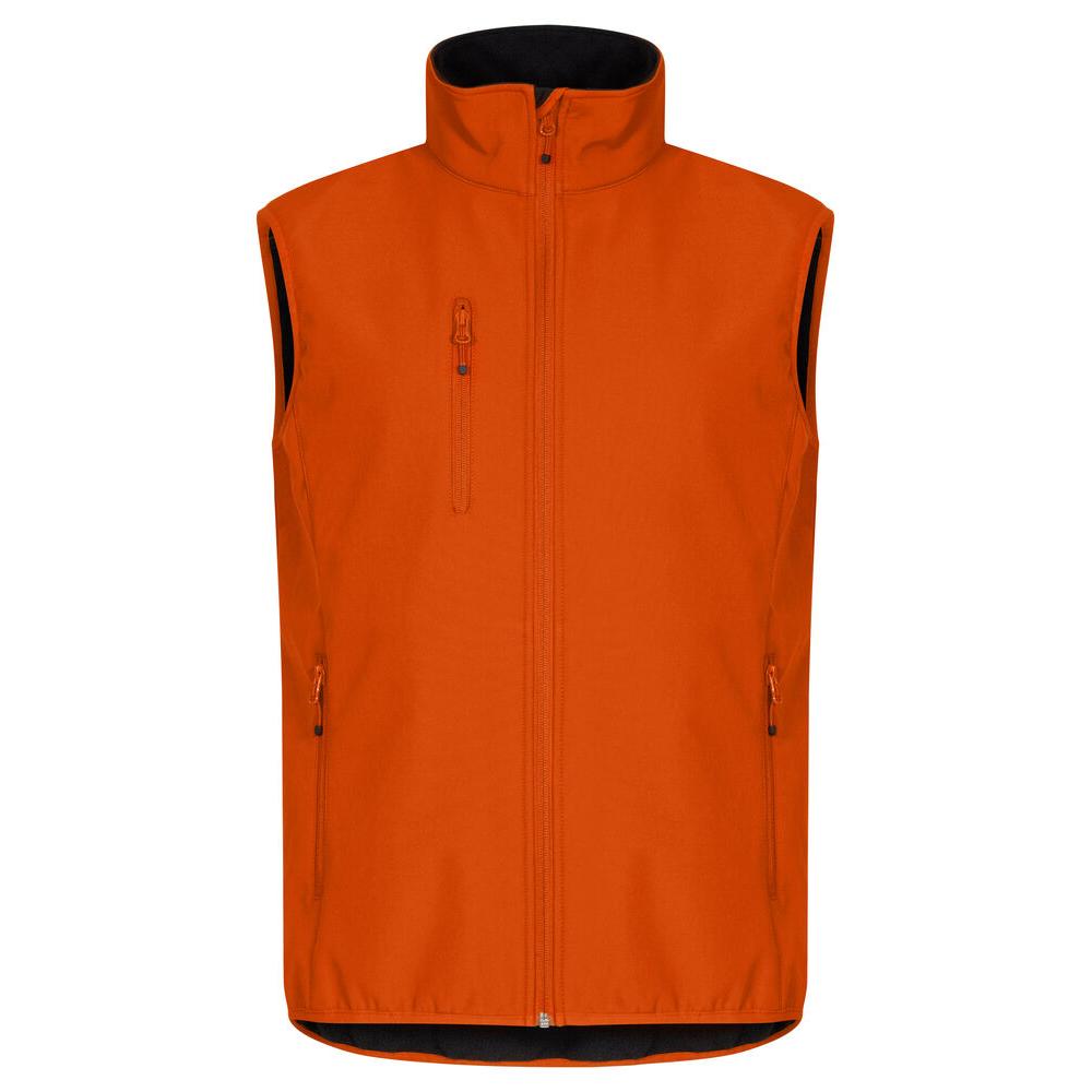 Classic Softshell Vest - Blood orange - Image 1