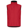 Classic Softshell Vest - Red - Image 1
