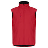 Classic Softshell Vest - Red - Image 1