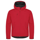 Classic Softshell Hoody - Red - Image 1