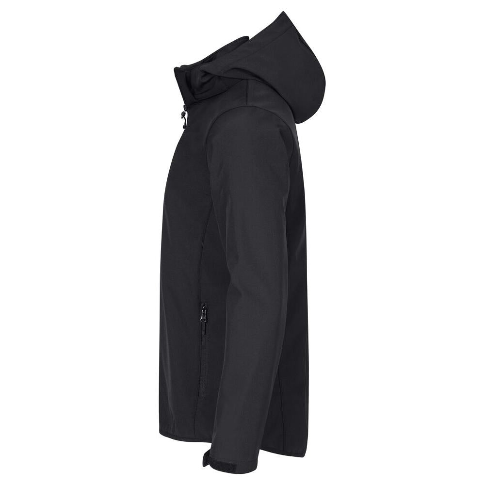 Classic Softshell Hoody - Black - Image 3