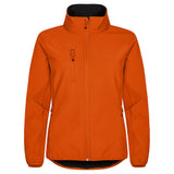 Classic Softshell Jacket Women - Blood orange - Image 1