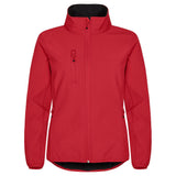 Classic Softshell Jacket Women - Red - Image 1