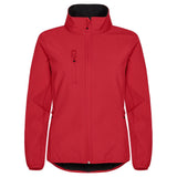 Classic Softshell Jacket Women - Red - Image 1