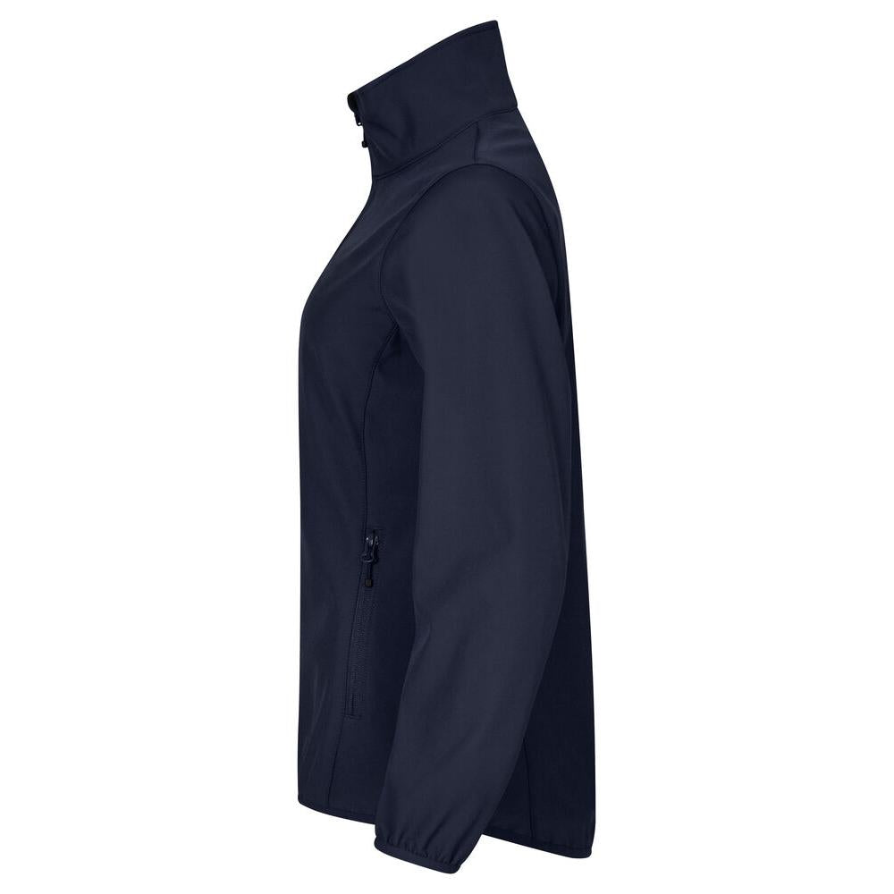 Classic Softshell Jacket Women - Dark Navy - Image 3