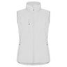 Classic Softshell Vest Women - White - Image 1