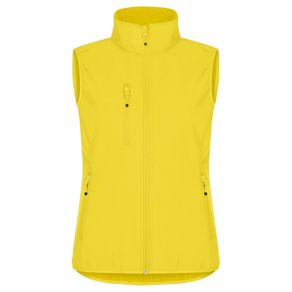 Classic Softshell Vest Women - Yellow - Image 1