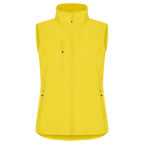 Classic Softshell Vest Women - Yellow - Image 1