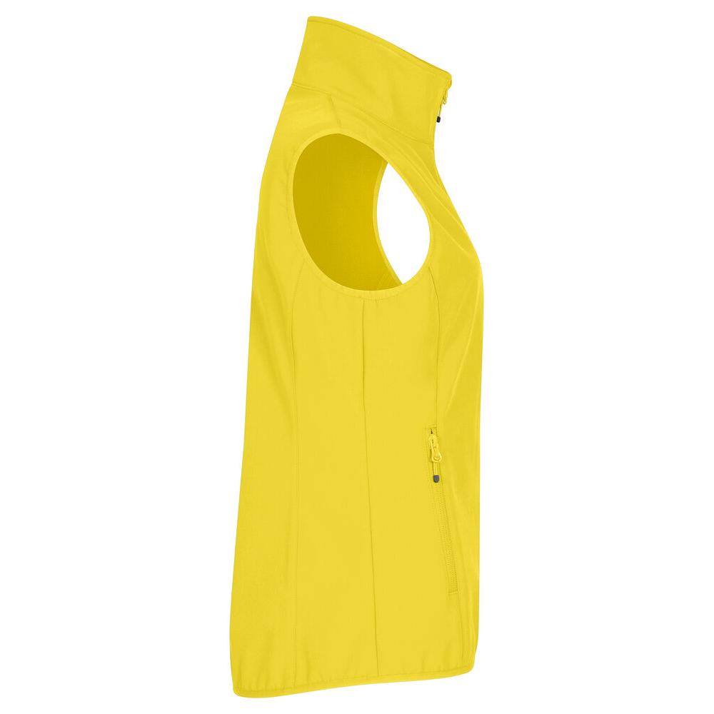 Classic Softshell Vest Women - Yellow - Image 4