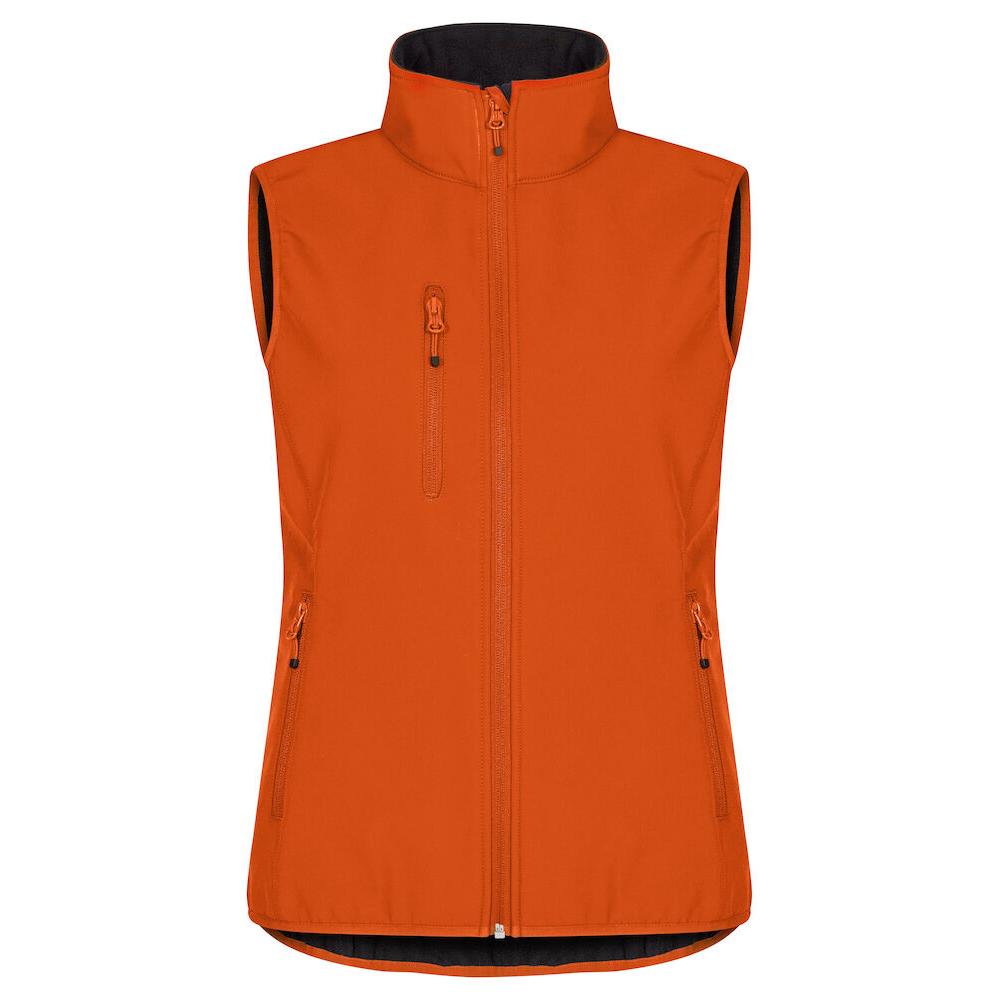 Classic Softshell Vest Women - Blood Orange - Image 1