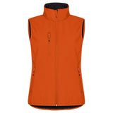 Classic Softshell Vest Women - Blood Orange - Image 1