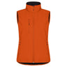 Classic Softshell Vest Women - Blood Orange - Image 1