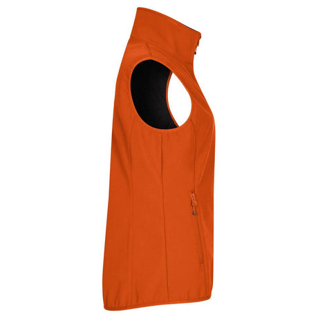 Classic Softshell Vest Women - Blood Orange - Image 4