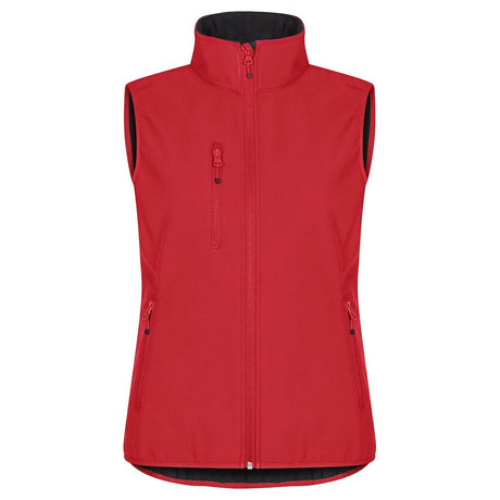 Classic Softshell Vest Women - Red - Image 1