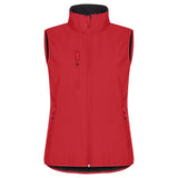 Classic Softshell Vest Women - Red - Image 1
