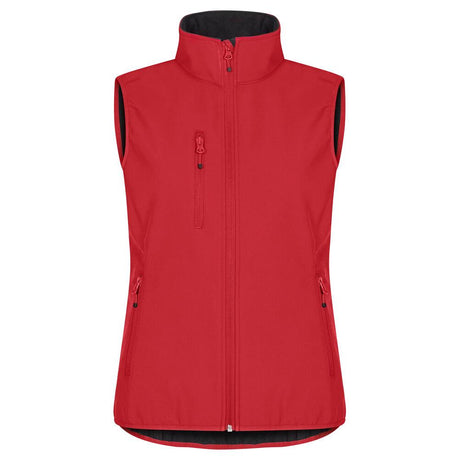Classic Softshell Vest Women - Red - Image 1