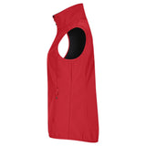 Classic Softshell Vest Women - Red - Image 3