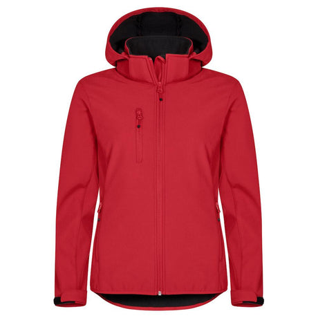 Classic Softshell Hoody Women - Red - Image 1