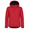 Classic Softshell Hoody Women - Red - Image 1