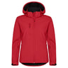 Classic Softshell Hoody Women - Red - Image 1