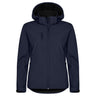 Classic Softshell Hoody Women - Dark Navy - Image 1