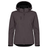 Classic Softshell Hoody Women - Dark grey - Image 1