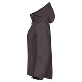 Classic Softshell Hoody Women - Dark grey - Image 3