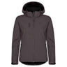 Classic Softshell Hoody Women - Dark Grey - Image 1