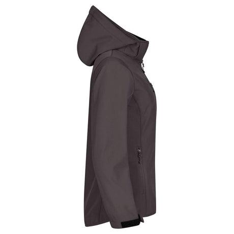 Classic Softshell Hoody Women - Dark Grey - Image 4
