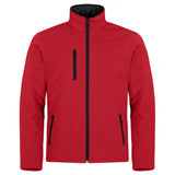 Padded Softshell Jacket - Red - Image 1
