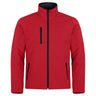 Padded Softshell Jacket - Red - Image 1